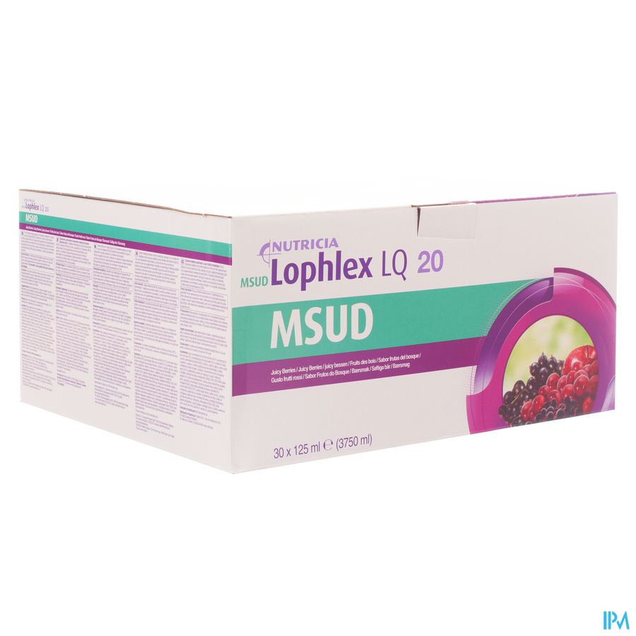 Msud Lophlex Lq 20 Juicy Bosvruchten 30x125ml 2