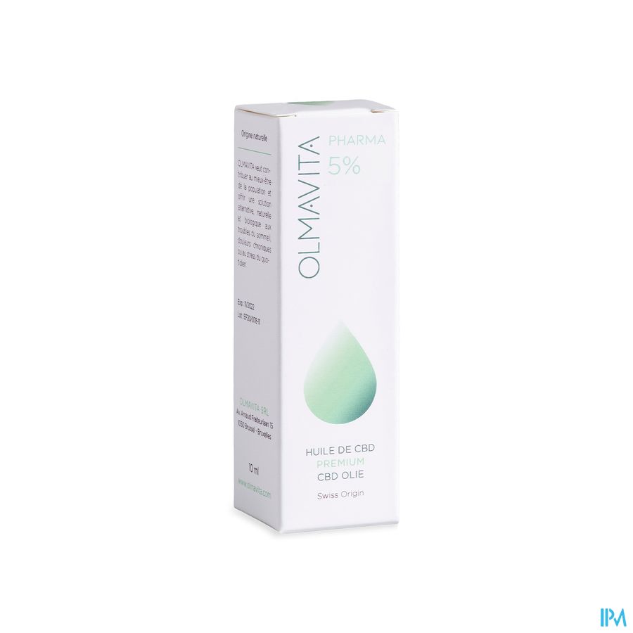 Olmavita Pharma 5% Premium CBD-olie 10ml Olmavita Pharma 5% Premium CBD-olie 10ml