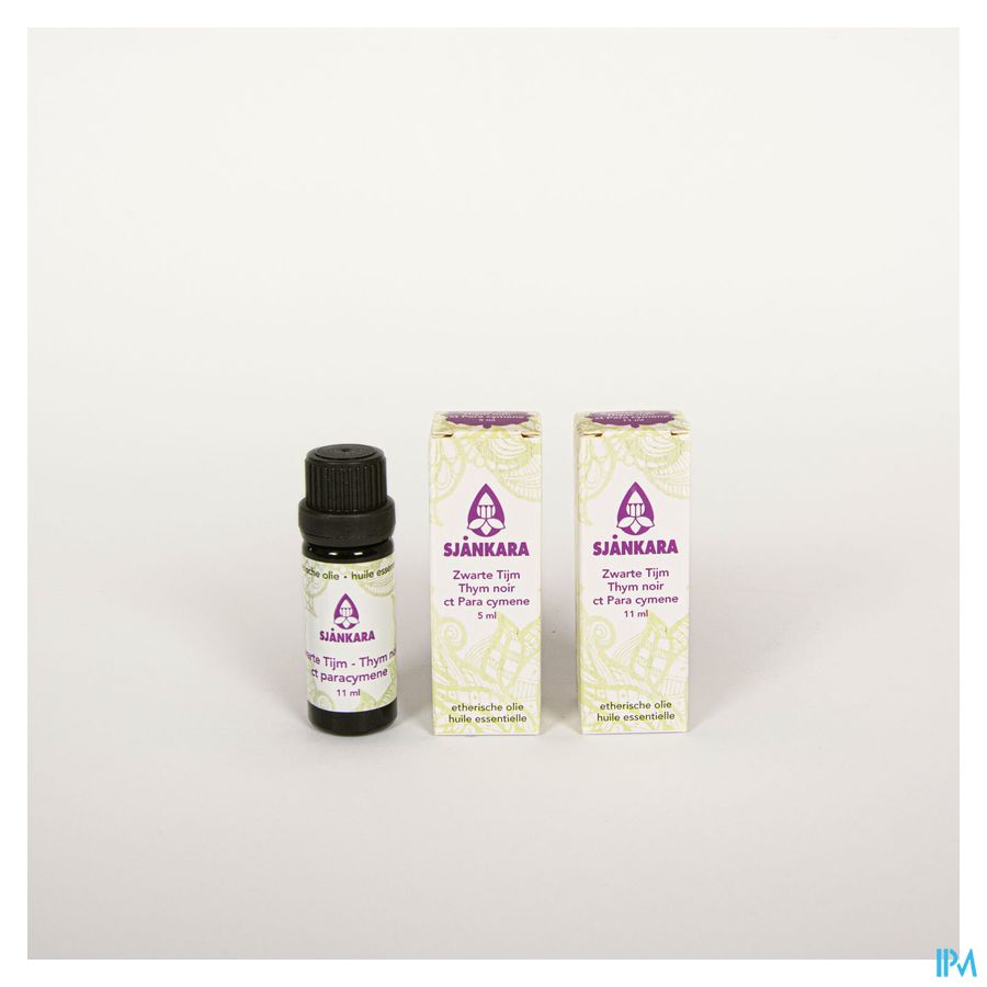 Sjankara Zwarte Tijm Ct Paracym.ess. Olie Bio 11ml Sjankara Zwarte Tijm Ct Paracym.ess. Olie Bio 11ml