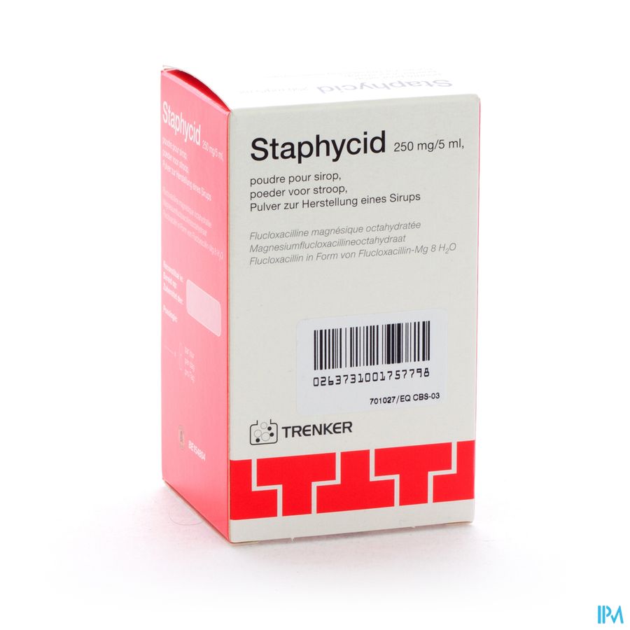 Staphycid Susp Or 80ml 250mg/5ml