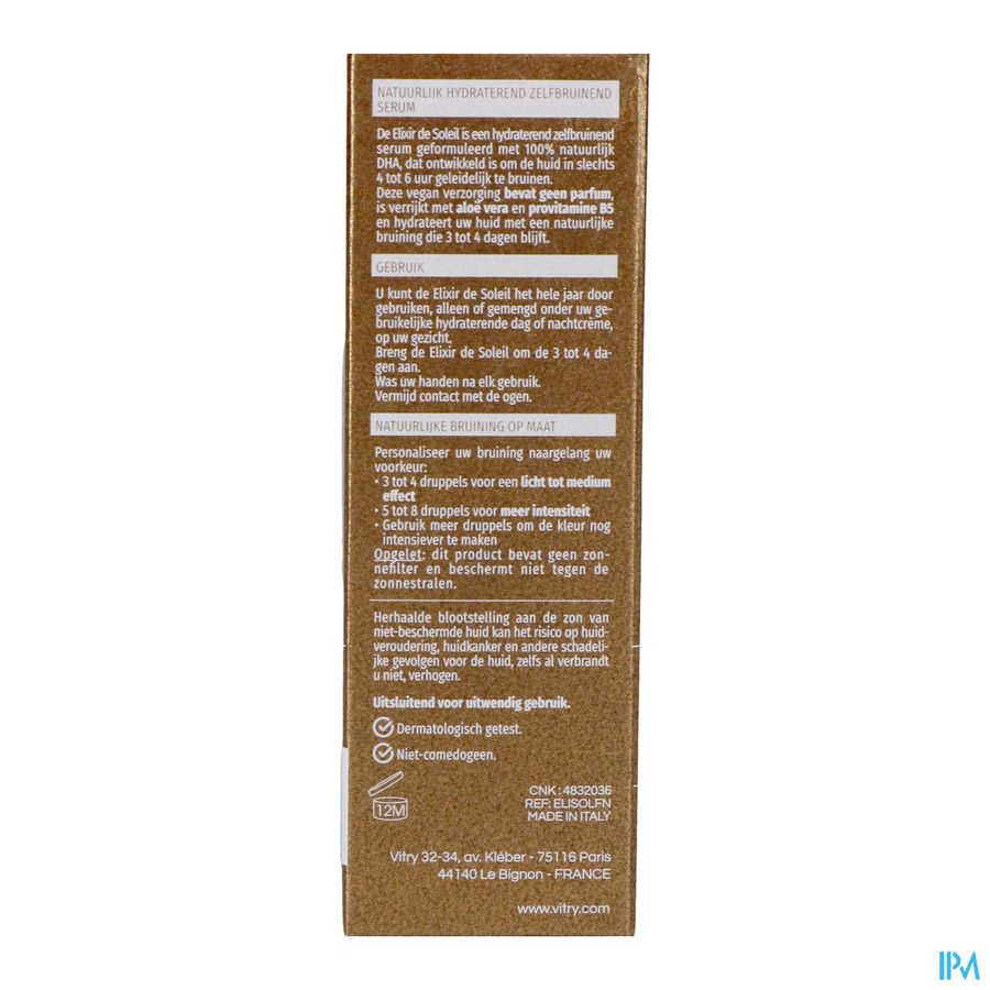 Vitry Boost Elixir Soleil 30ml 3