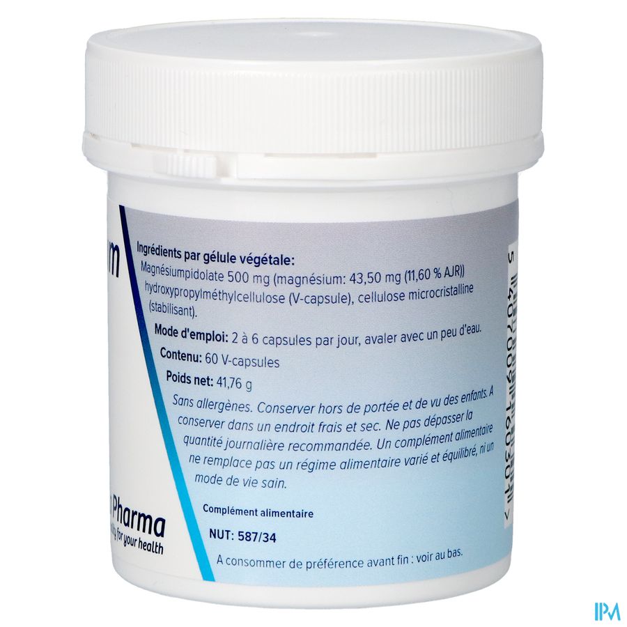 Magnesiumpidolaat V-caps 60x500mg Deba 5