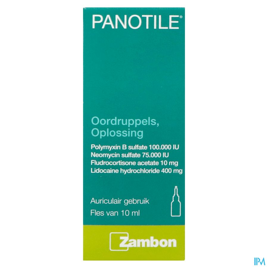 Panotile Gutt. Otic. 10ml 3
