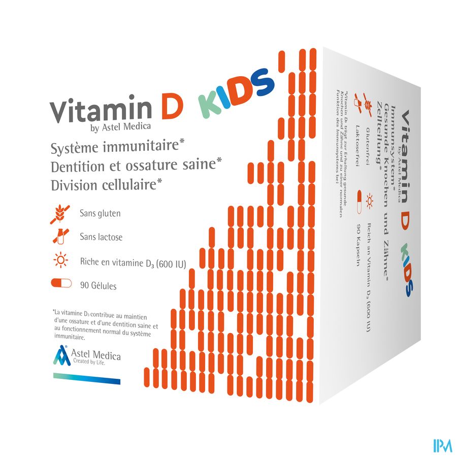 Astel Vitamin D Kids Caps 90 1