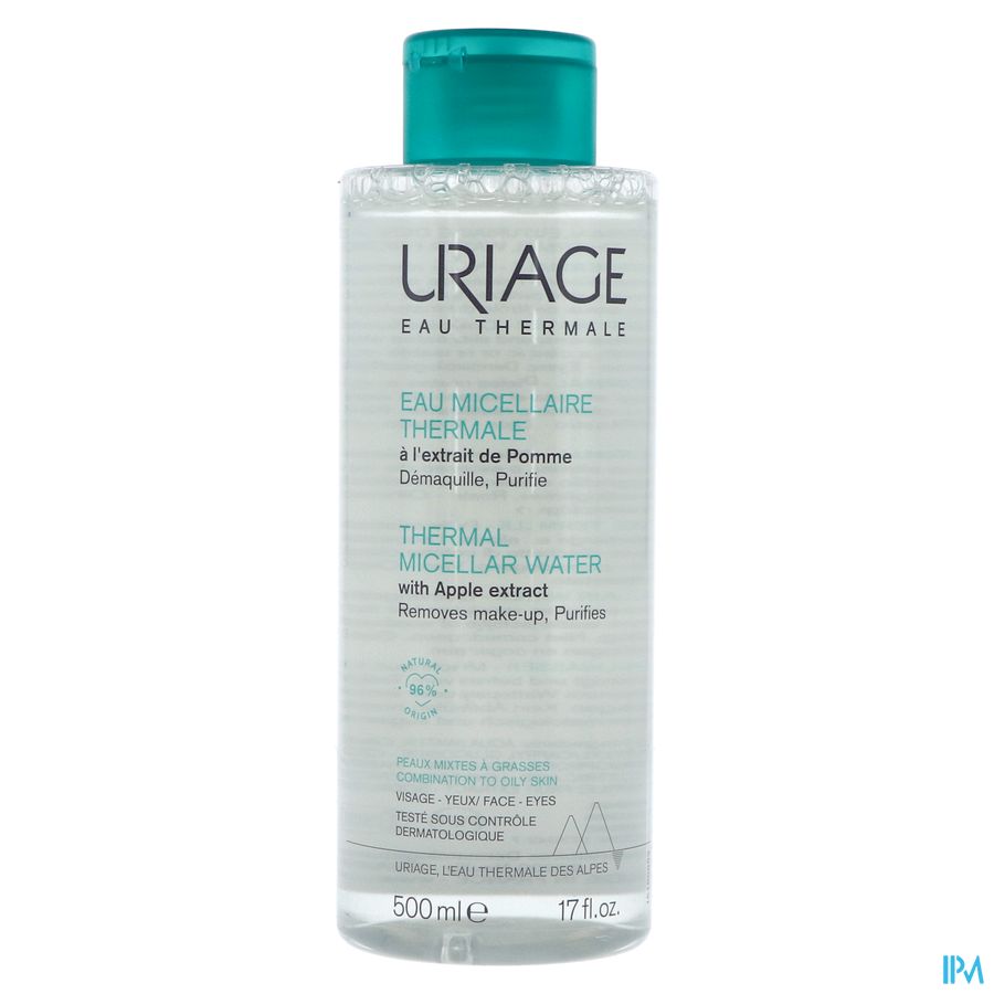 Uriage Eau Micc.thermale Peaux Mixtes Grasse 500ml 1