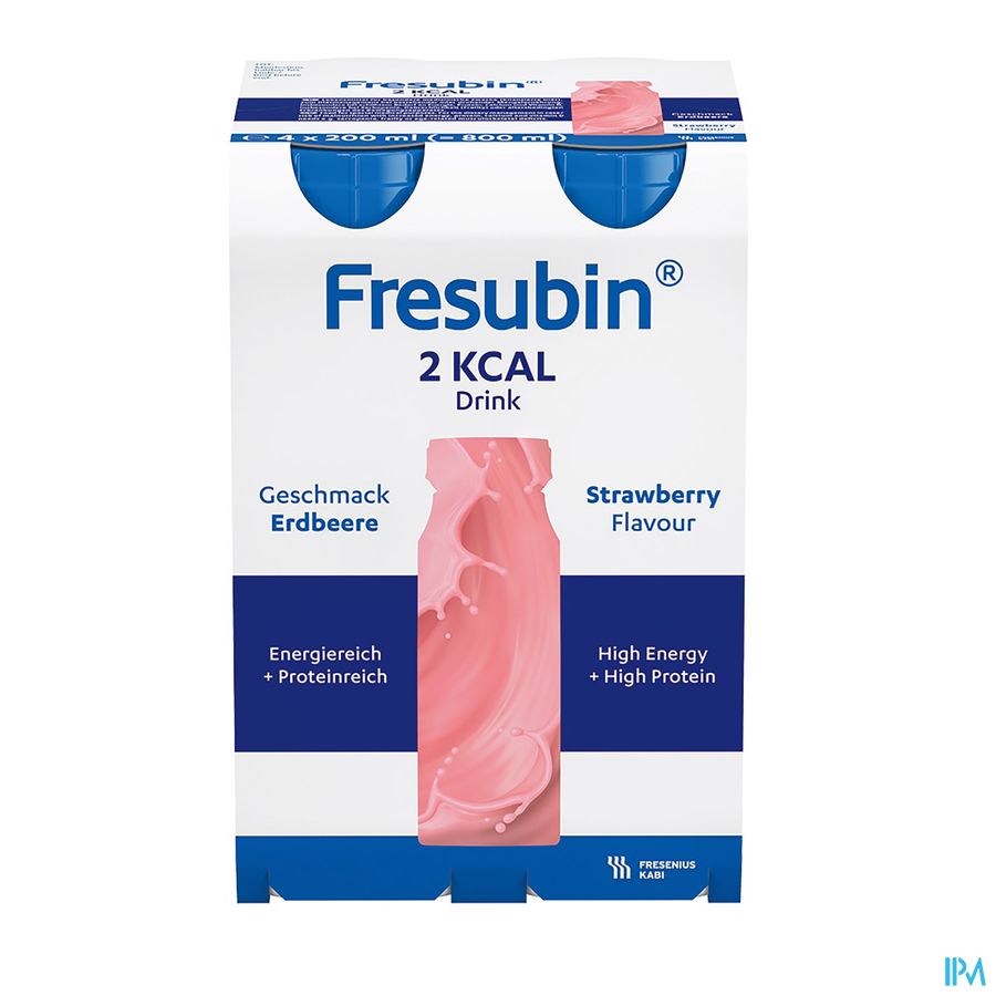 Fresubin 2kcal Drink Fraise 4x200ml
