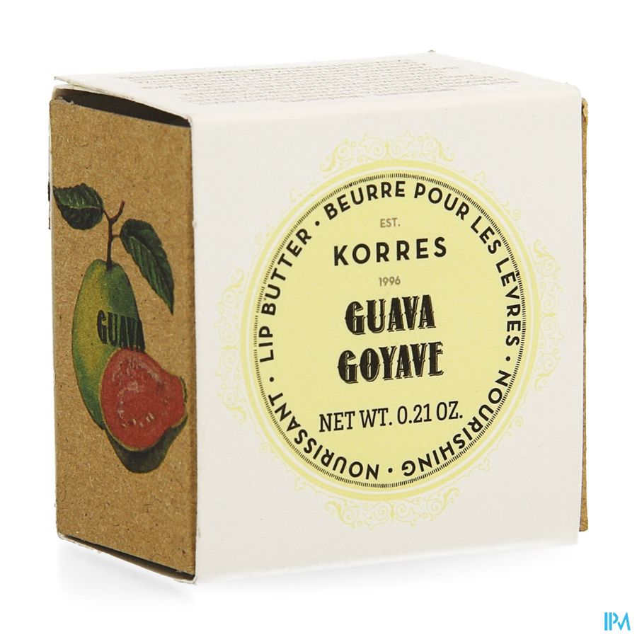 Korres Km Lipbutter Pot Guava 6g Korres Km Lipbutter Pot Guava 6g