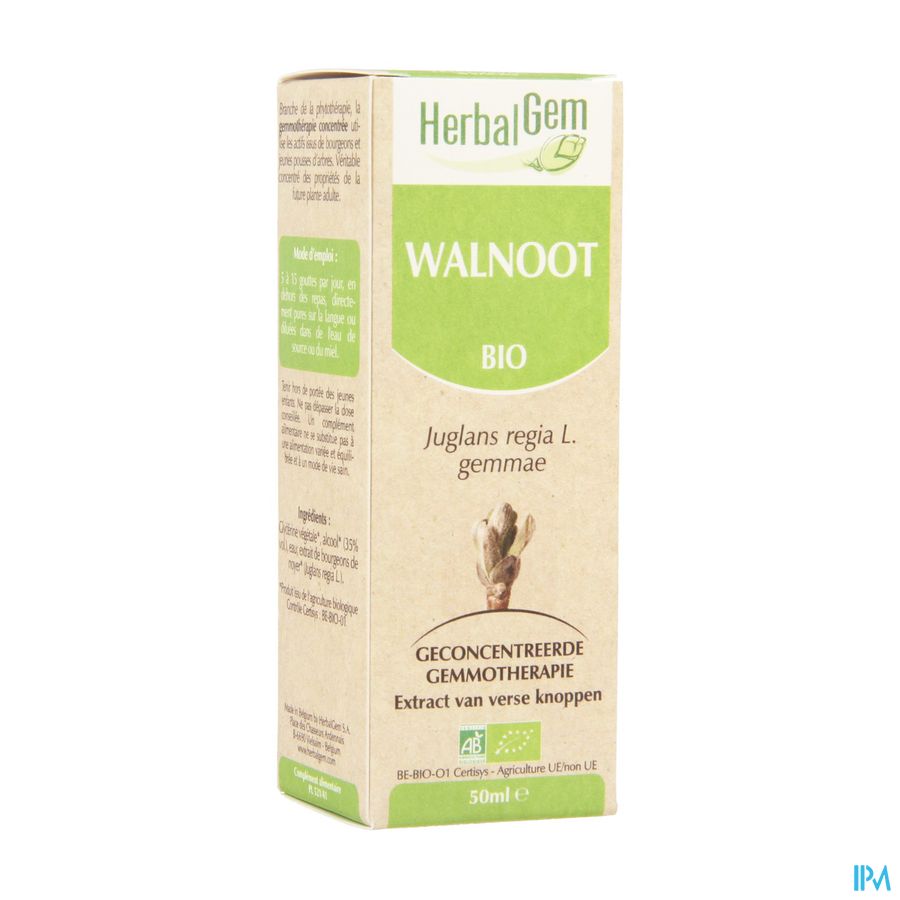 Herbalgem Walnoot Maceraat 50ml Herbalgem Walnoot Maceraat 50ml