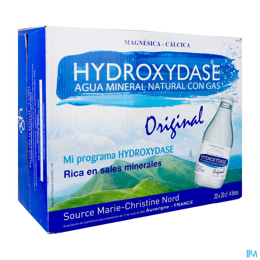 Hydroxydase Nat.koolzuurhoud.mineraalwater 20x20cl Hydroxydase Nat.koolzuurhoud.mineraalwater 20x20cl