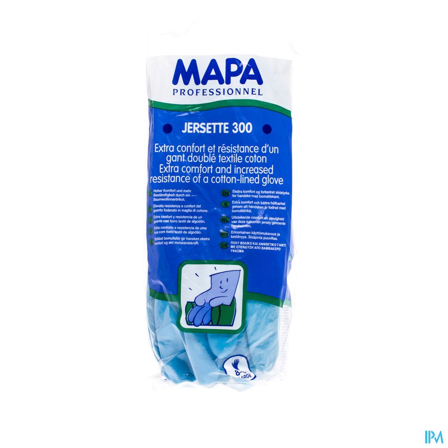 Wolf Handschoen Mapa Jersette Blauw 8,5 1paar Wolf Handschoen Mapa Jersette Blauw 8,5 1paar