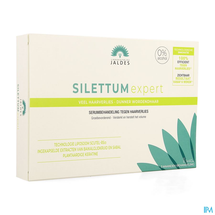 Silettum Expert Serum A/haaruitval Tube 3x40ml Silettum Expert Serum A/haaruitval Tube 3x40ml