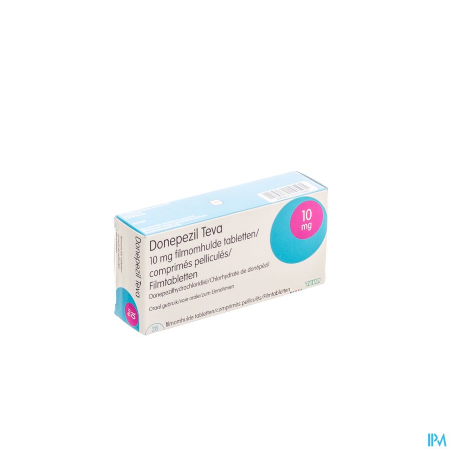 Donepezil Teva 10,0mg Filmomh 28x 10,0mg Donepezil Teva 10,0mg Filmomh 28x 10,0mg