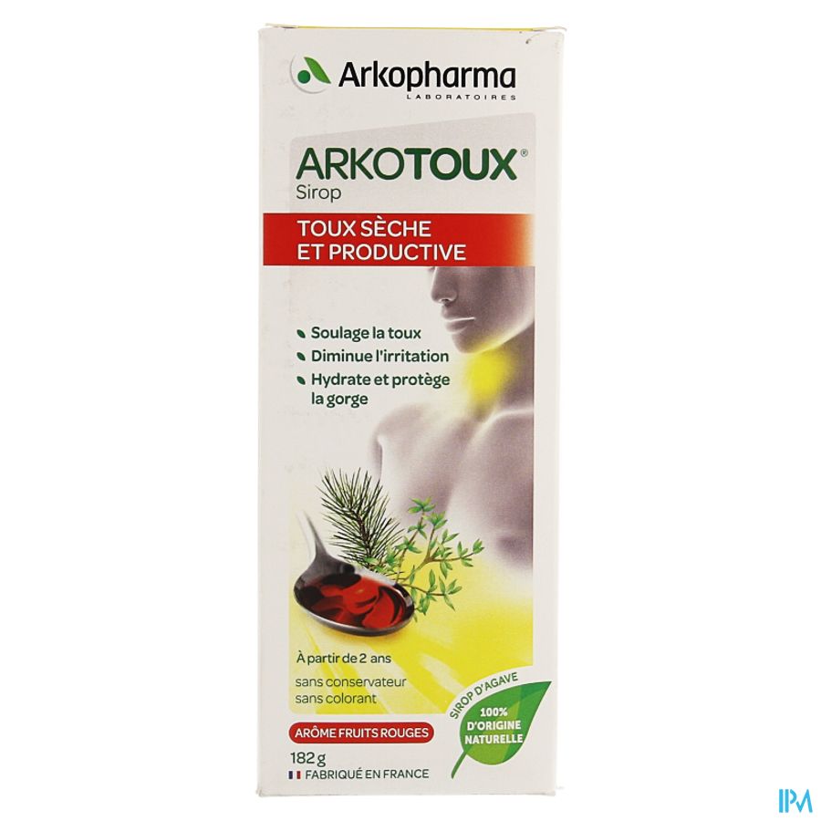 Arkotus Siroop Droog Diep Zittende Hoest 140ml 10