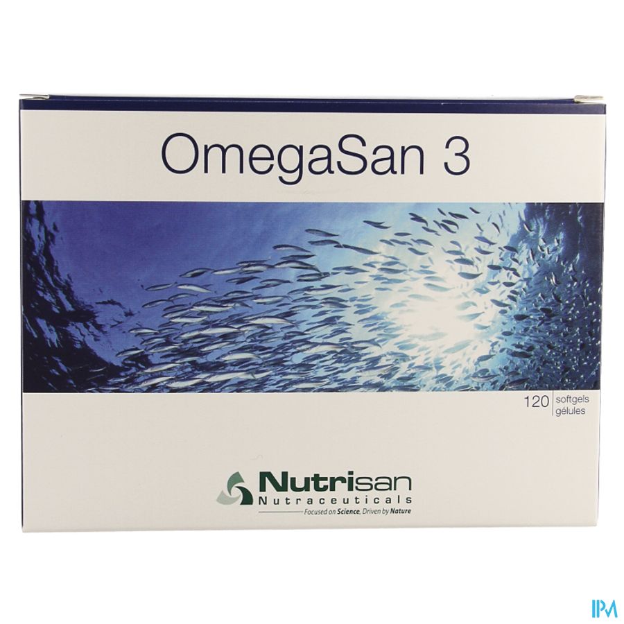 Omegasan 3 Nf  120 Softgels Nutrisan 2
