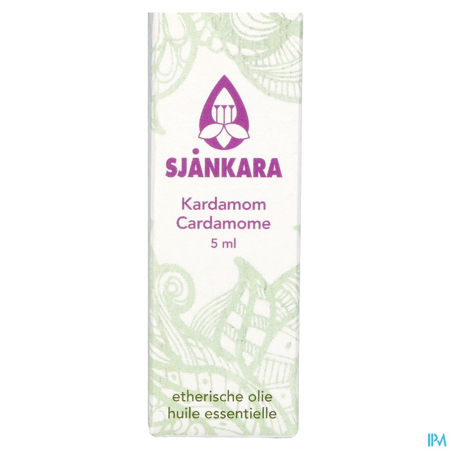Sjankara Kardamom Ess. Olie Bio 5ml Sjankara Kardamom Ess. Olie Bio 5ml