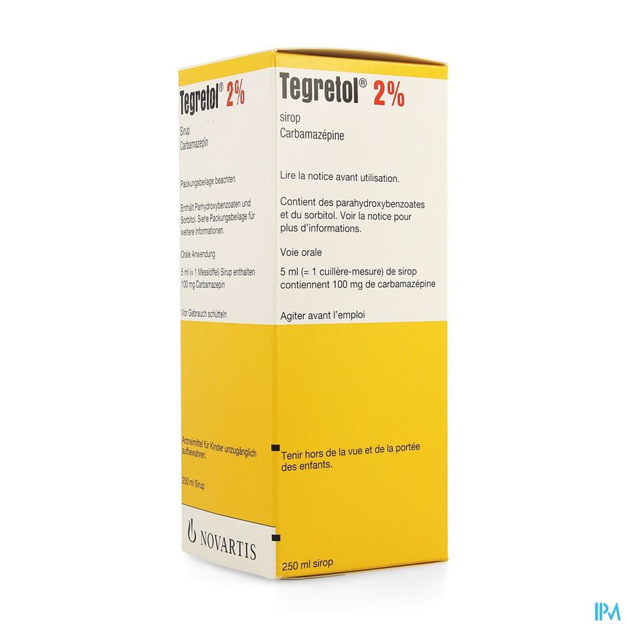 Tegretol 2% Sir 250ml Tegretol 2% Sir 250ml