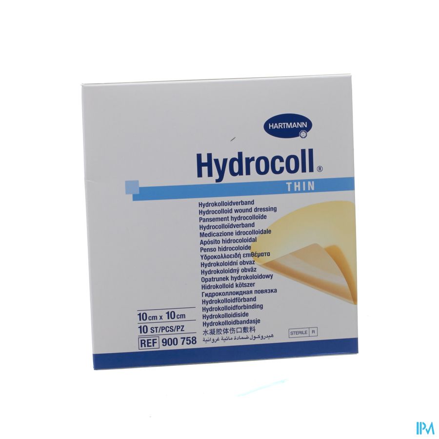 Hydrocoll Thin 10x10cm 10 5361200 Hydrocoll Thin 10x10cm 10 5361200