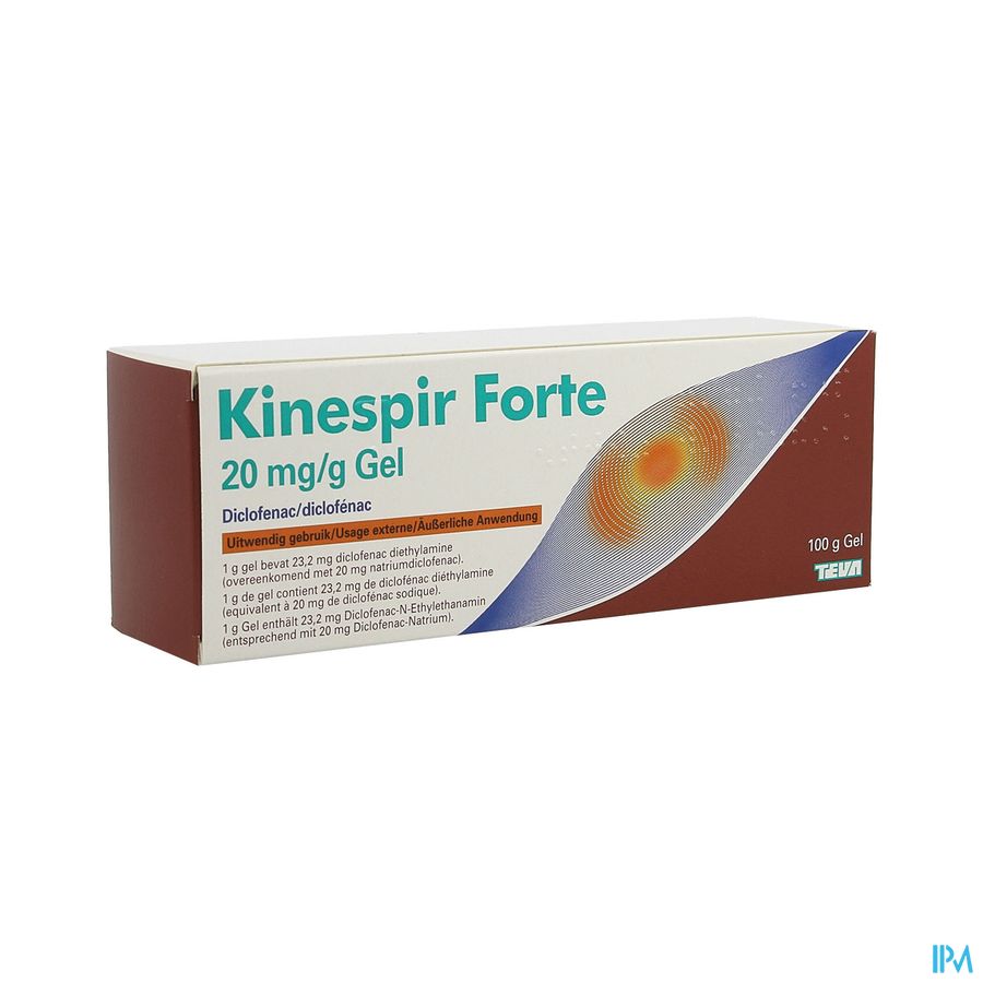 Kinespir Forte 20mg/g Gel 100g 1