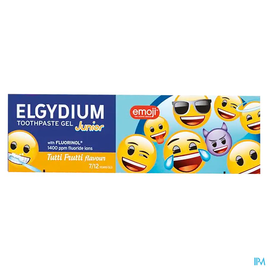 Elgydium Tandpasta Junior Emoji Tutti Frutti 50ml 7