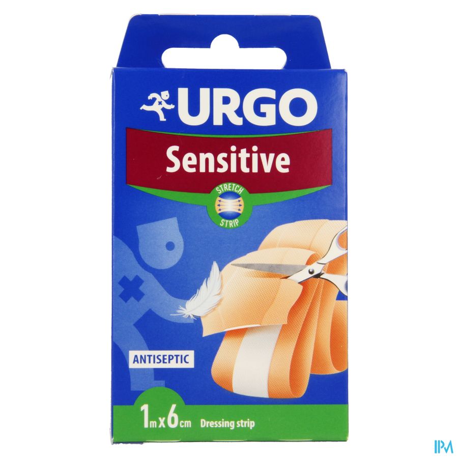 Urgo Sensitive Verband Stretch 1mx6cm 1 3
