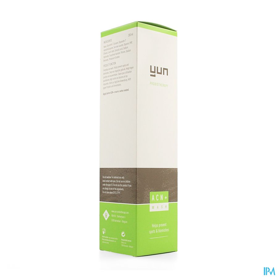 Yun Acn+ Wash A/acne Dry Skin 200ml