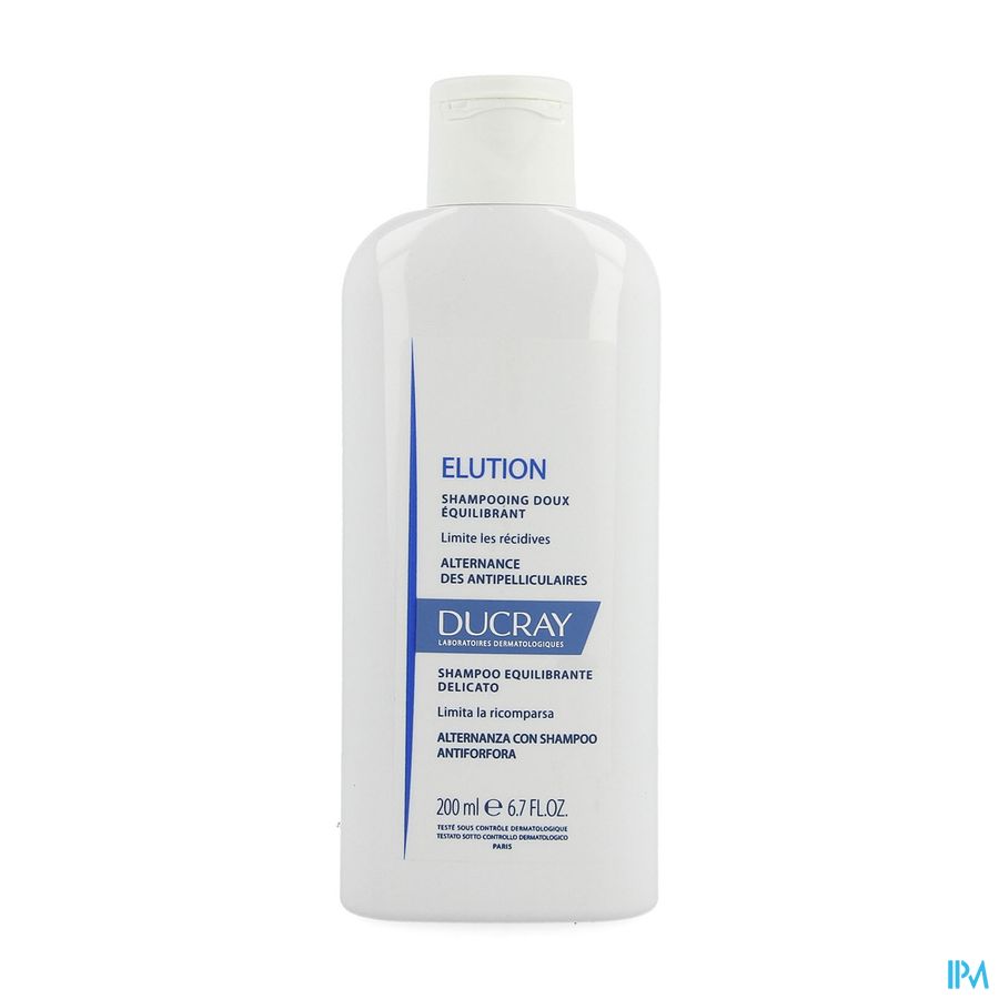 Ducray Elution Sh Zacht Evenwichtherstellend 200ml 1
