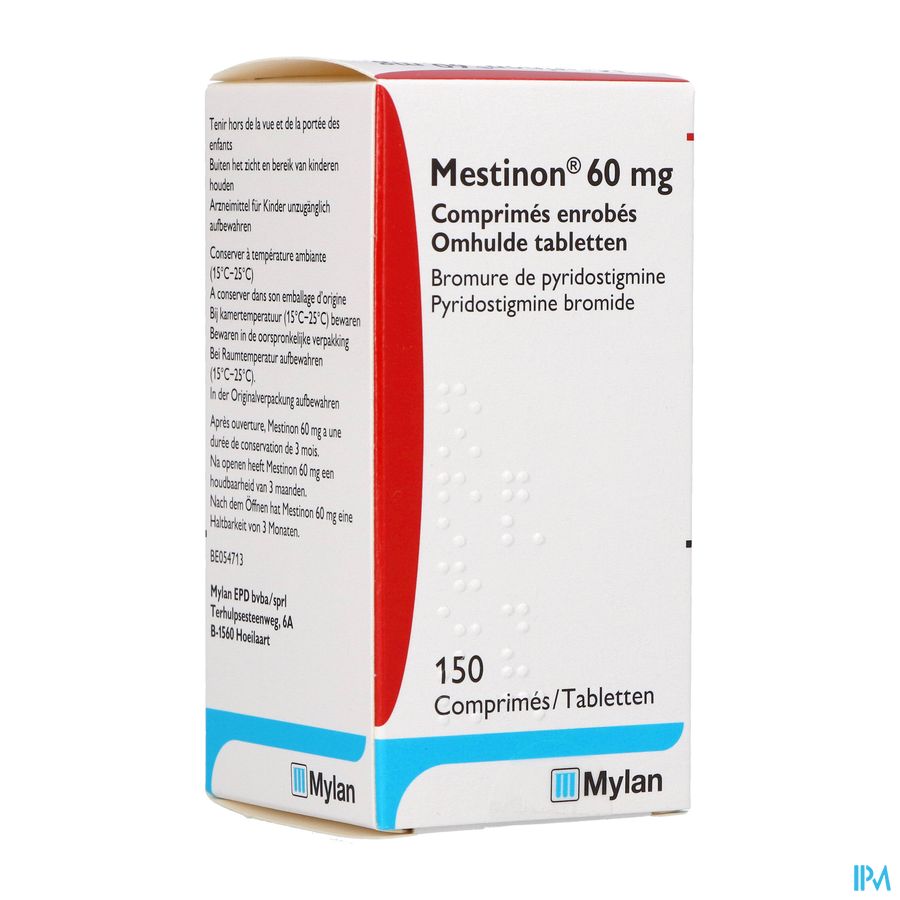Mestinon Drag 150 X 60mg 4