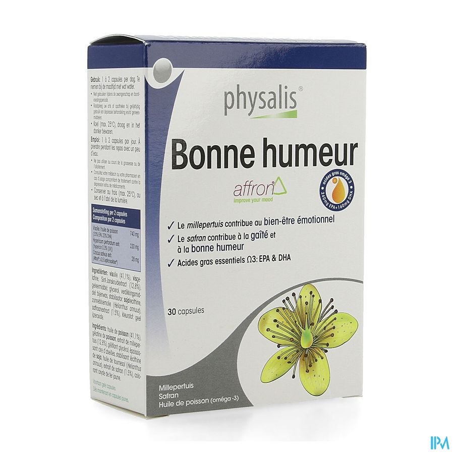 Physalis Bonne Humeur Caps 30 Nf Physalis Bonne Humeur Caps 30 Nf
