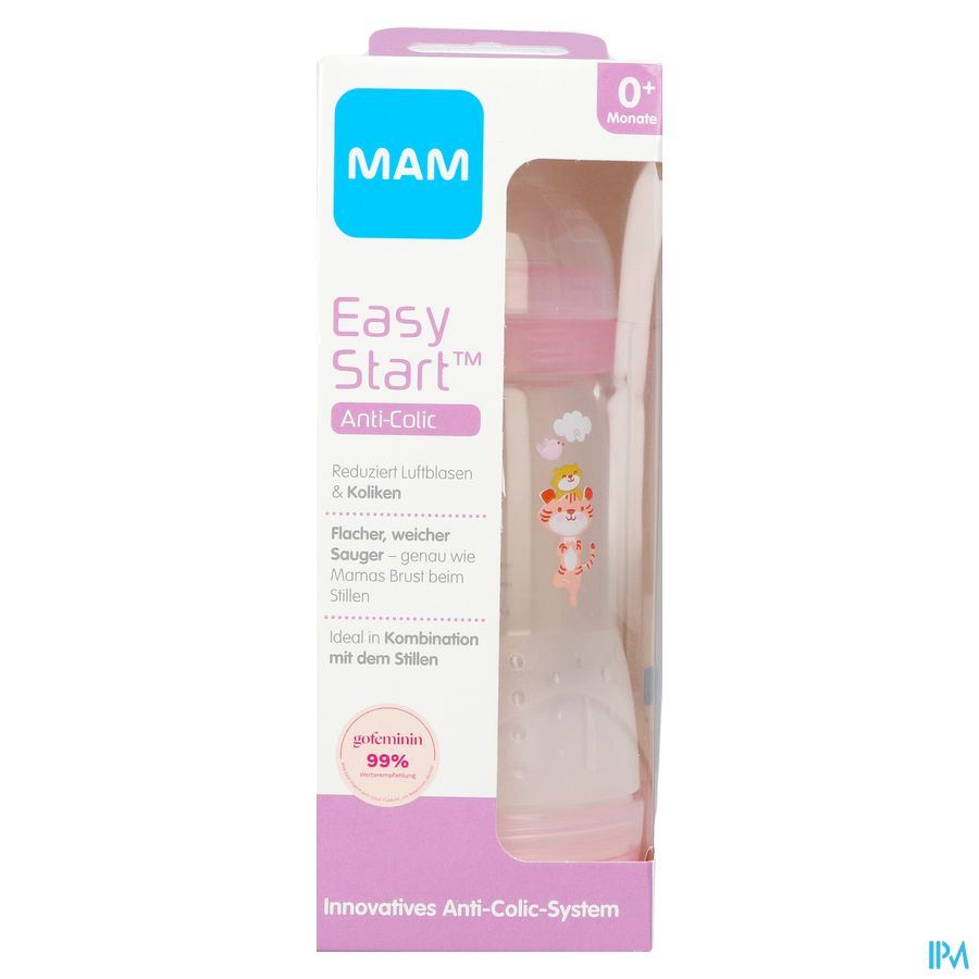Mam Easy Start A/-colic Meisje 260ml 1