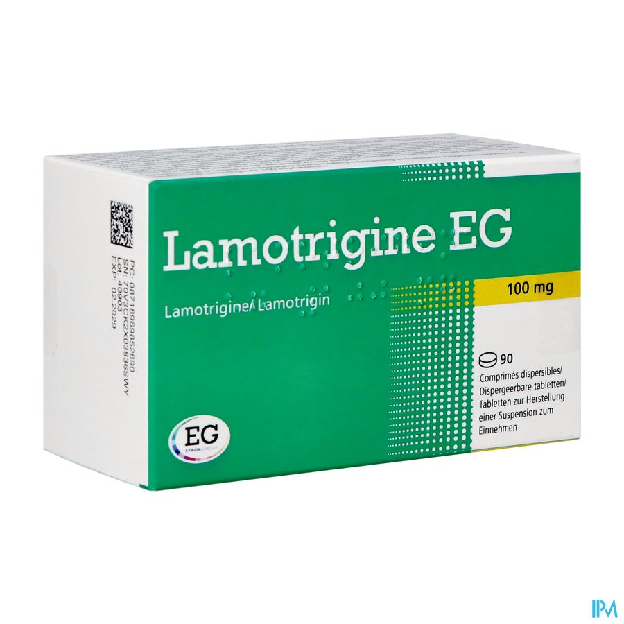 Lamotrigine Eg 100mg Orifarm Comp Orodisp. 90 Lamotrigine Eg 100mg Orifarm Comp Orodisp. 90