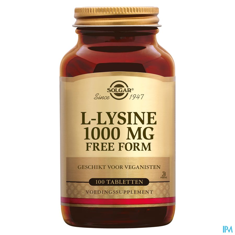 Solgar l-lysine Comp 100x1000mg Solgar l-lysine Comp 100x1000mg