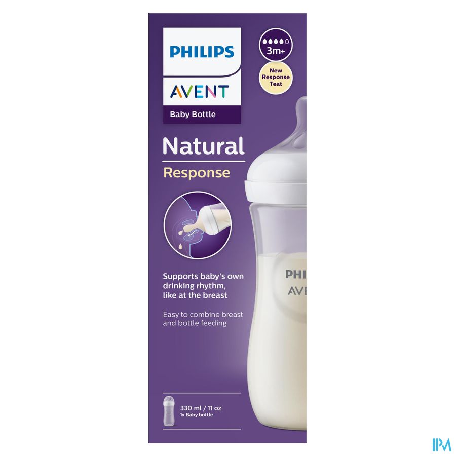 Philips Avent Natural 3.0 Zuigfles 330ml 1
