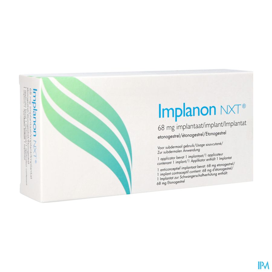 Implanon Nxt Pi Pharma Impl Subcut 68mg Pip Implanon Nxt Pi Pharma Impl Subcut 68mg Pip