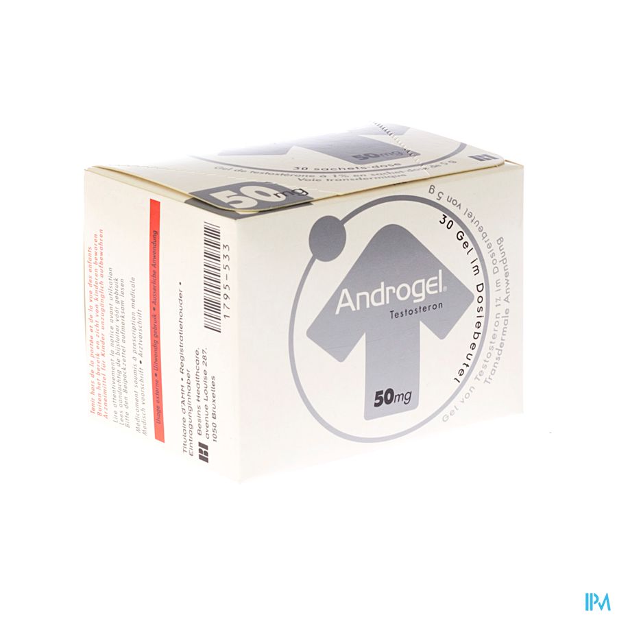 Androgel Sachet 30 X 5g