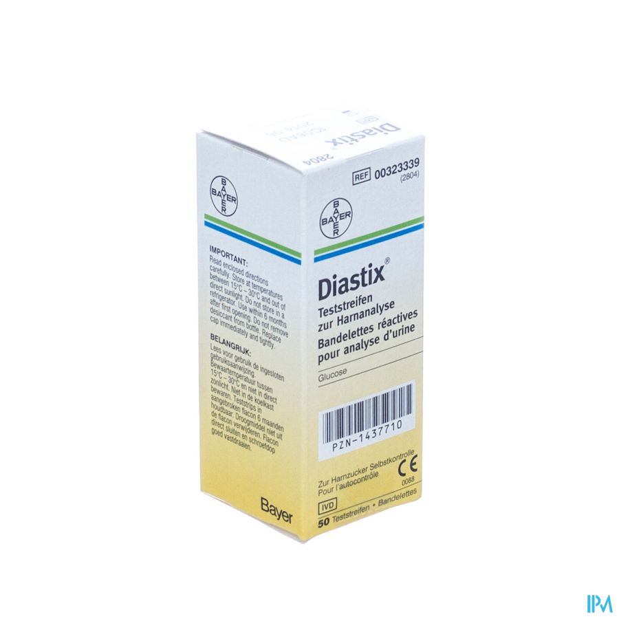 Ascensia Diastix Strips 50 2804 Ascensia Diastix Strips 50 2804