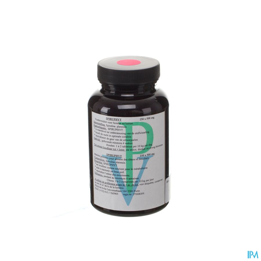 Spiruphyt Tabl 250x500mg Spiruphyt Tabl 250x500mg