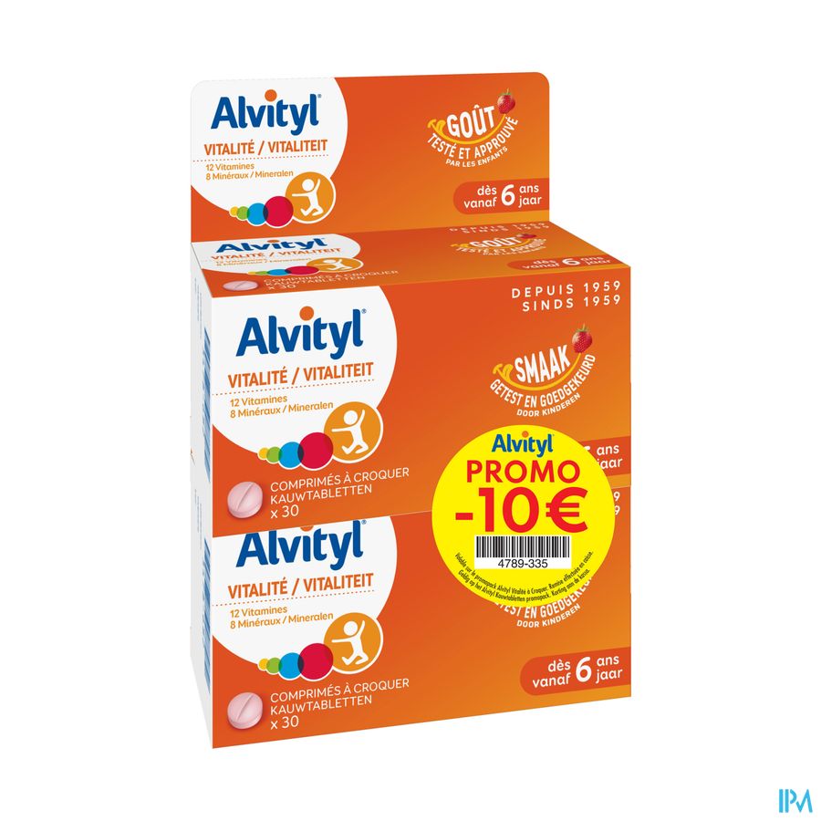 Alvityl Vitaliteit Kauwtabl 30x2 Promo Alvityl Vitaliteit Kauwtabl 30x2 Promo