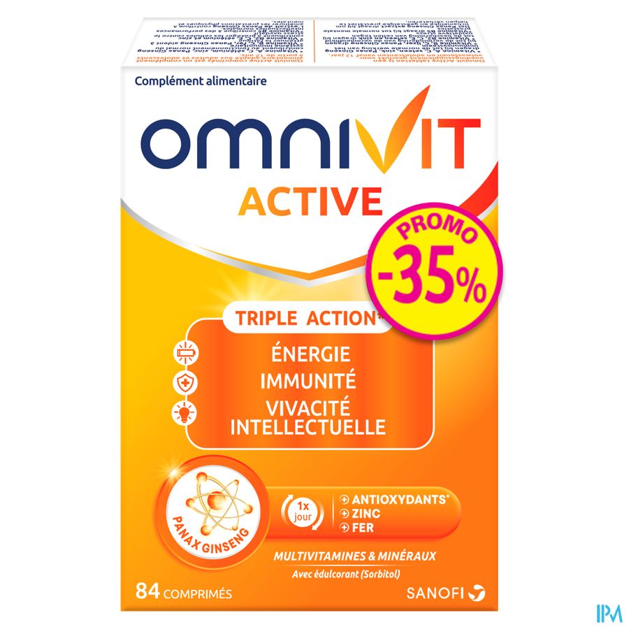 Omnivit Active 40Mg             Comp 84 Promo -35% 2