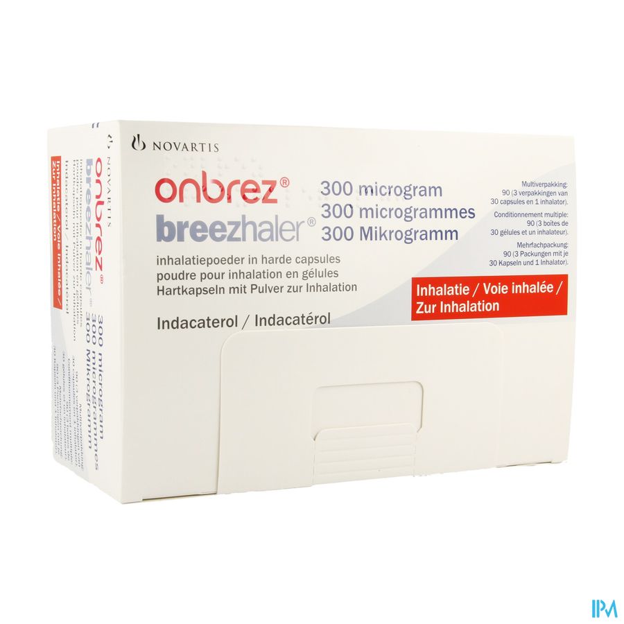 Onbrez Breezhaler 300 Mcg Inhal Poeder Caps 3x30 Onbrez Breezhaler 300 Mcg Inhal Poeder Caps 3x30