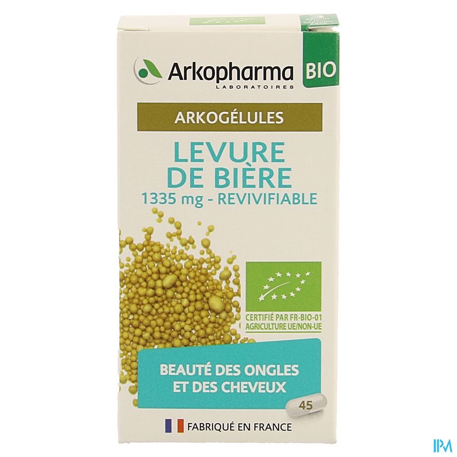 Arkogelules Levure Biere Bio Caps 45 5