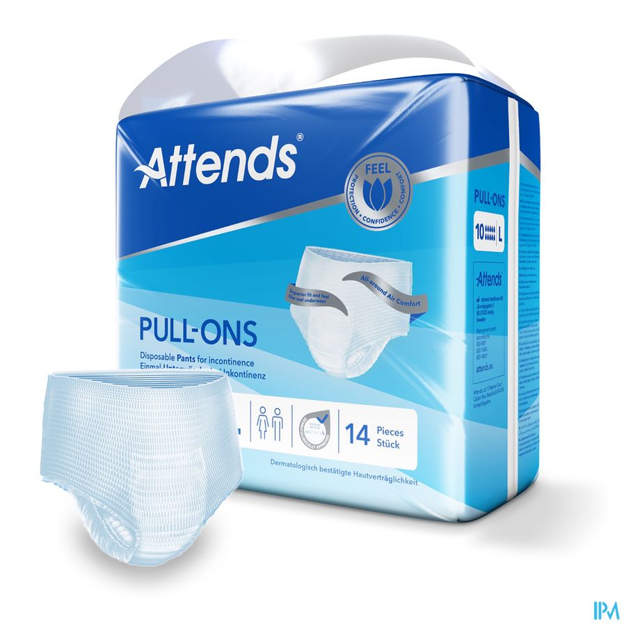 Attends Pull-on 10l 4x14 4