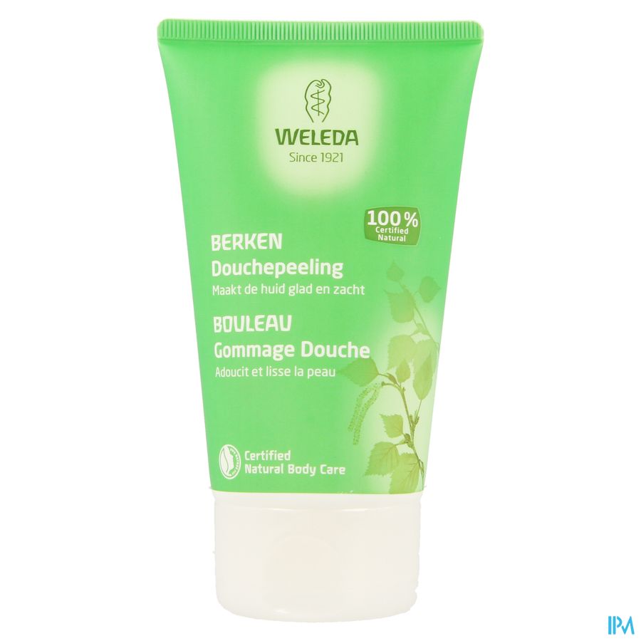 Weleda Berken Douchepeeling Tube 150ml 2