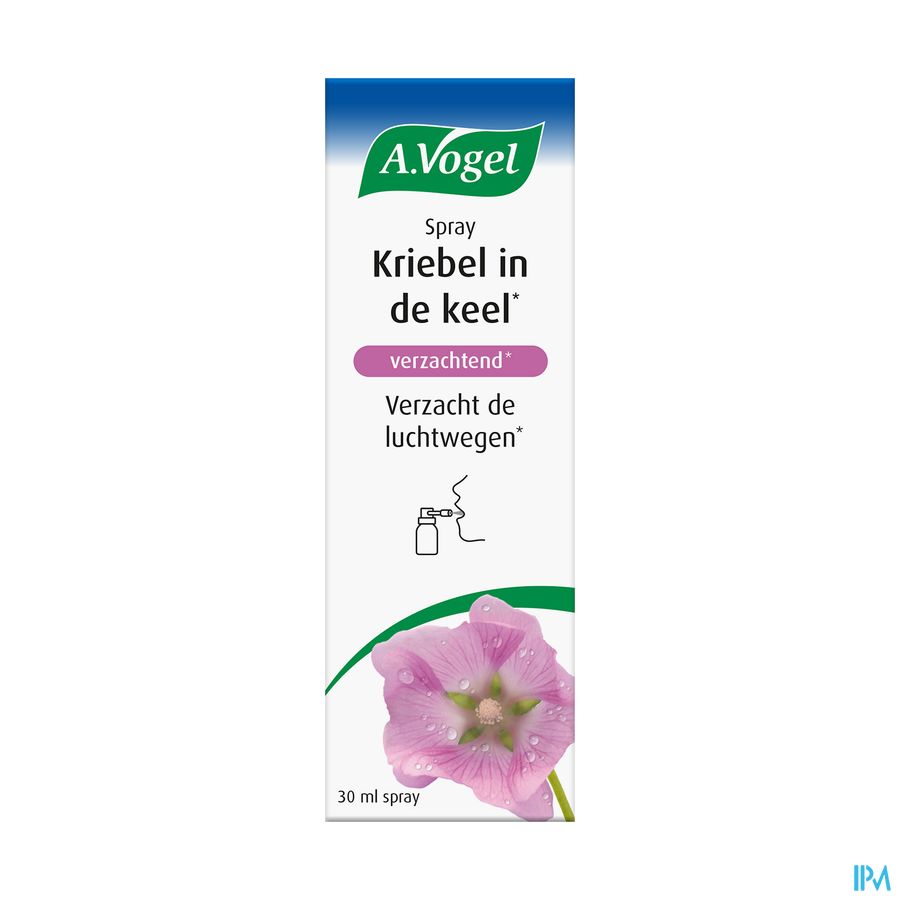 A.vogel Spray Kriebel In De Keel 30ml A.vogel Spray Kriebel In De Keel 30ml