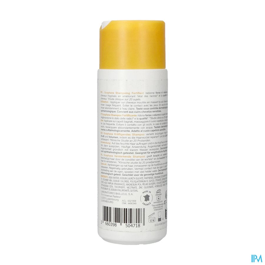 Ecophane Versterkende Shampoo Fl 200ml Nf 1