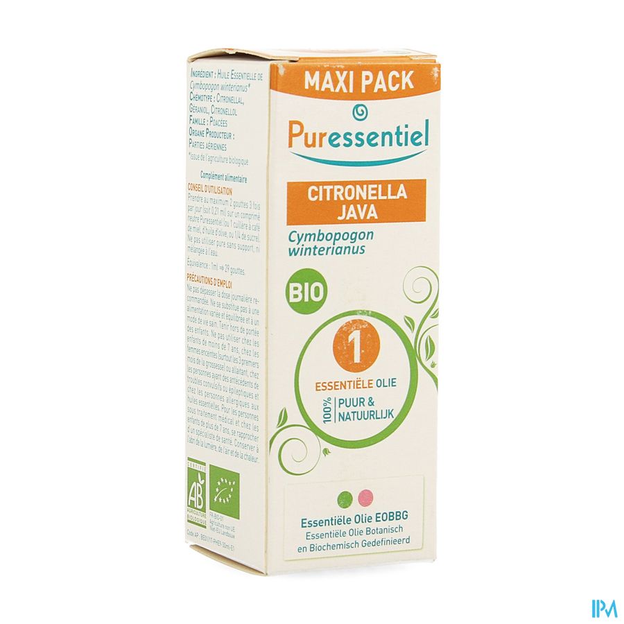 Puressentiel Eo Citronella Java Bio 30ml Puressentiel Eo Citronella Java Bio 30ml