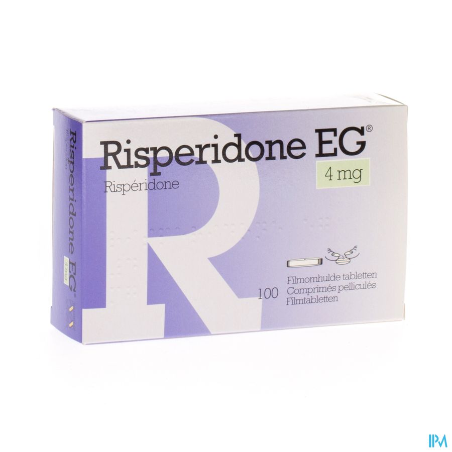 Risperidone EG Tabl 100 X 4 Mg