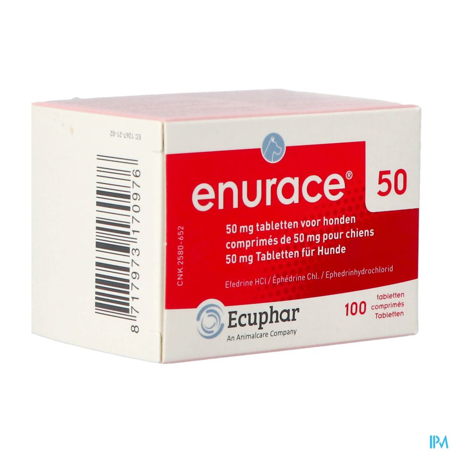 Enurace 50 50mg Chien Comp 100