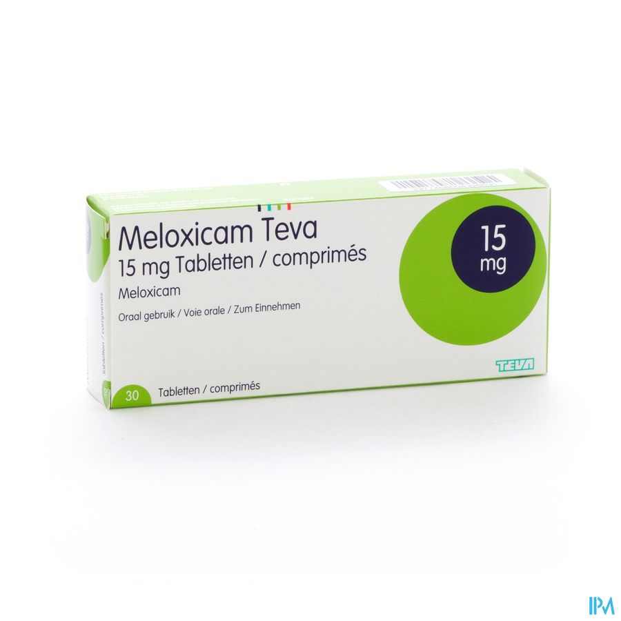 Meloxicam Teva 15mg Tabl 30 X 15mg Meloxicam Teva 15mg Tabl 30 X 15mg