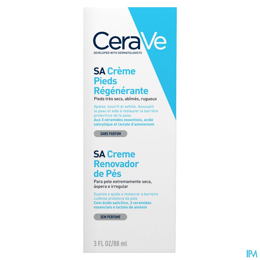 Cerave Sa Creme Pieds Regenerante 88ml 3