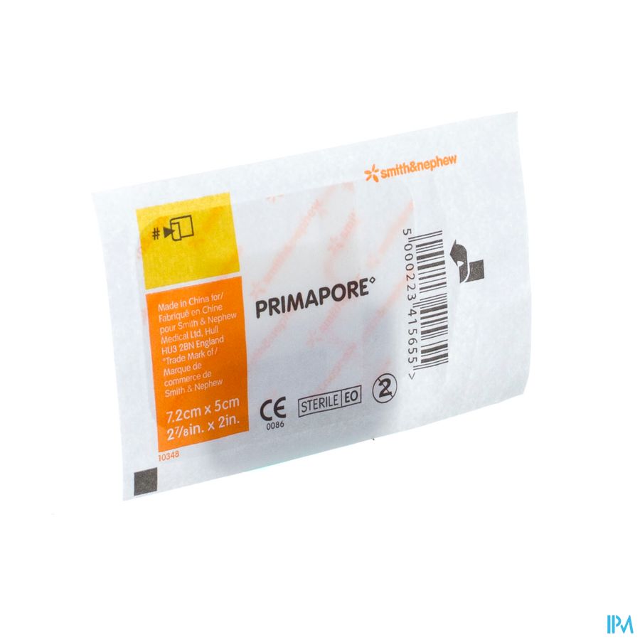 Primapore Verb Adh Ster 7,5x5cm 1 S